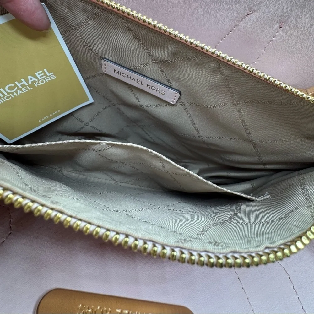 Michael Kors Pink Large Crossbody Satchel